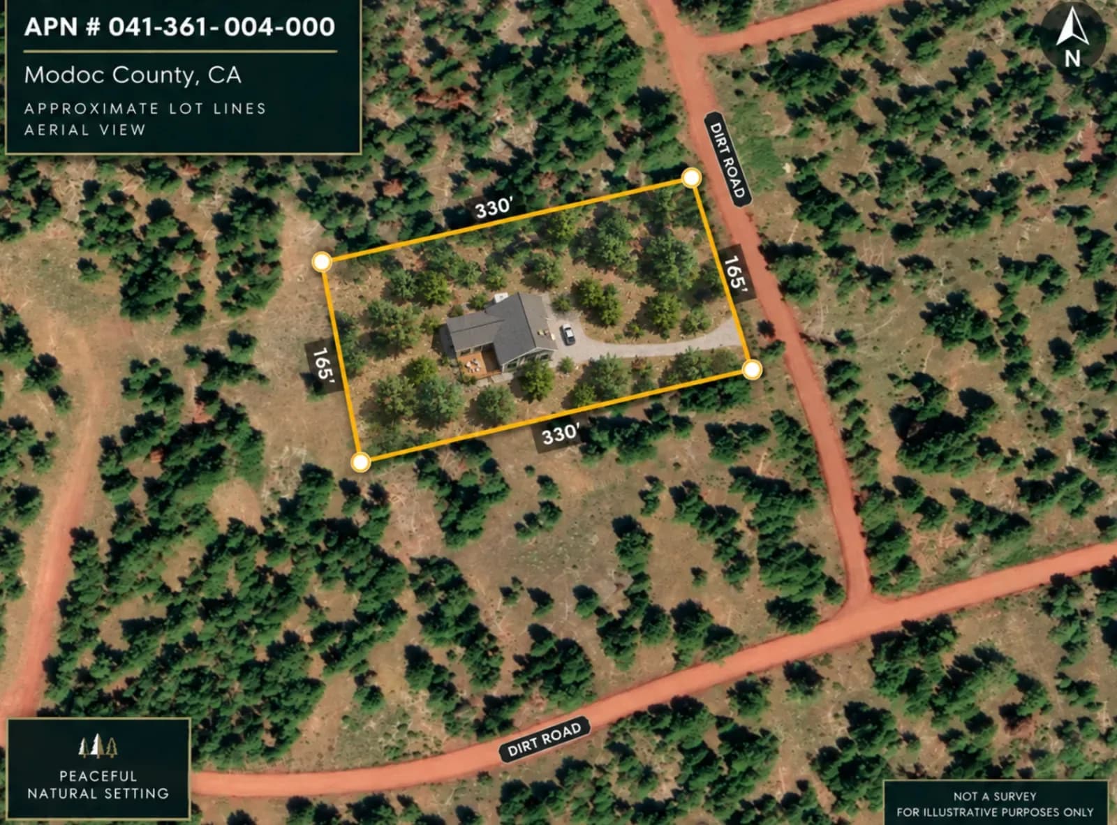 0.92 Acres Vacant Parcel in Dan Ryan Place, Modoc California — photo 1
