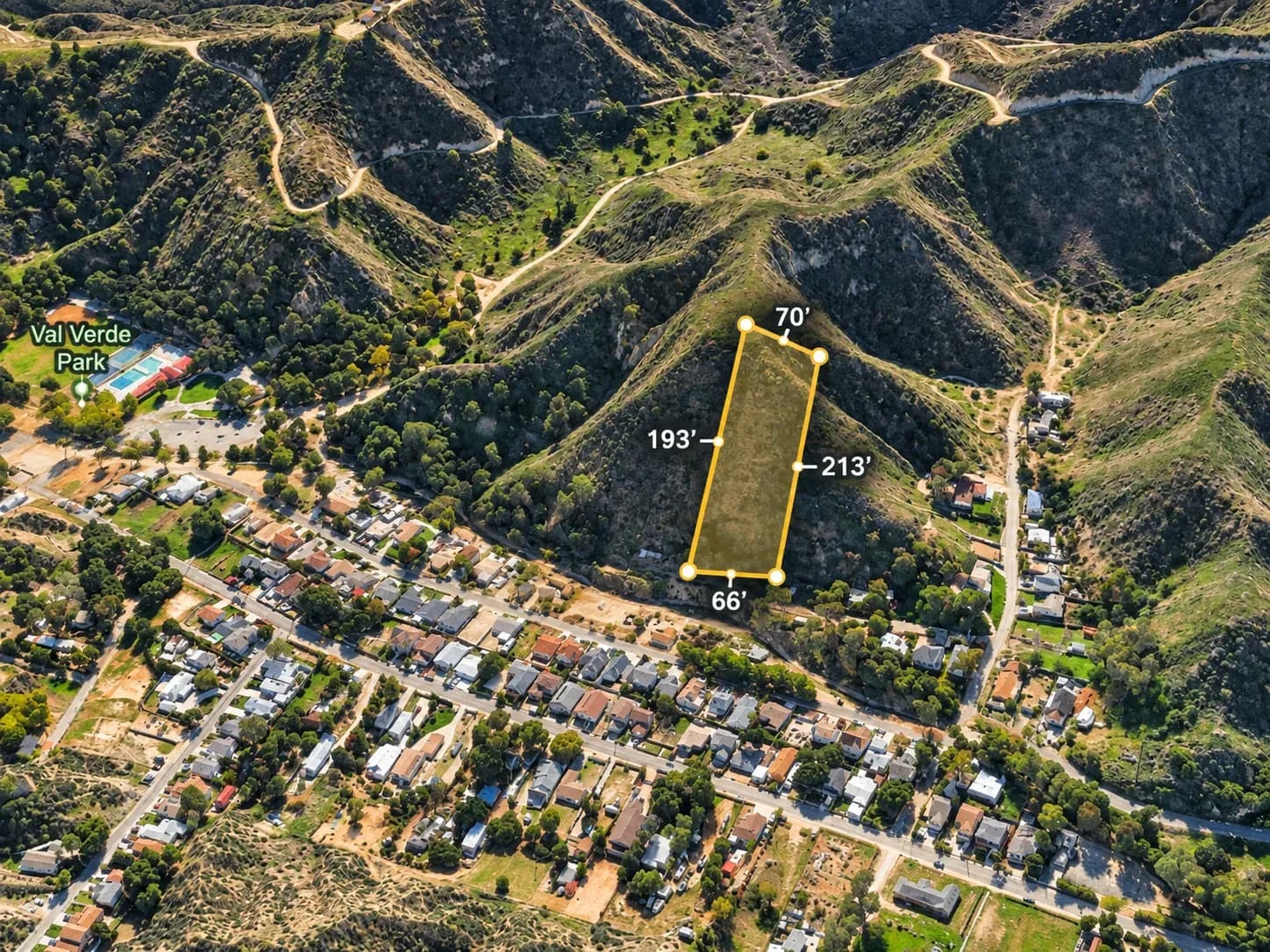 Val Verde Hillside Lot – Panoramic Views — photo 1