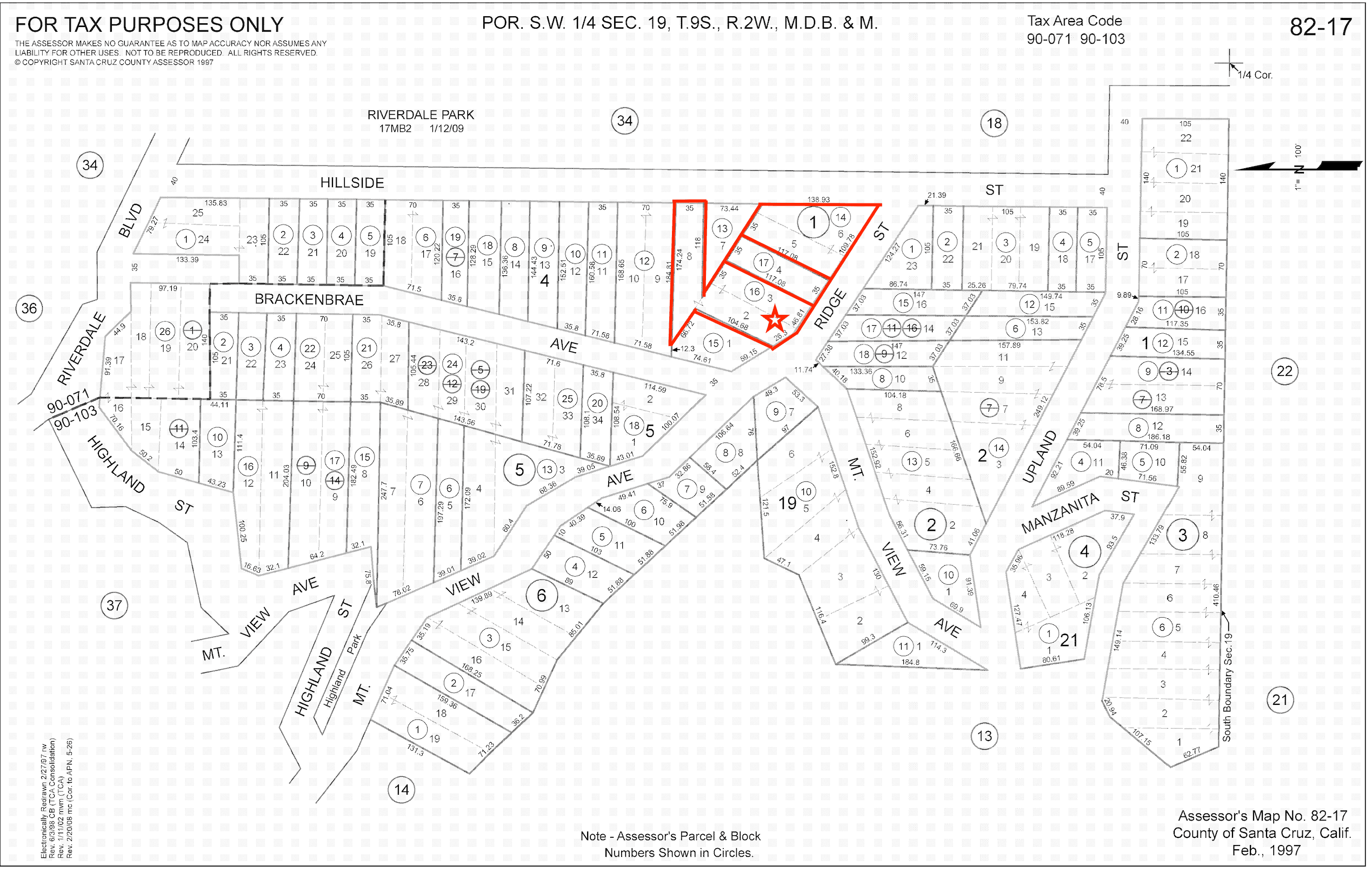 Vacant Lot In Santa Cruz County (Lot 3 of 3)