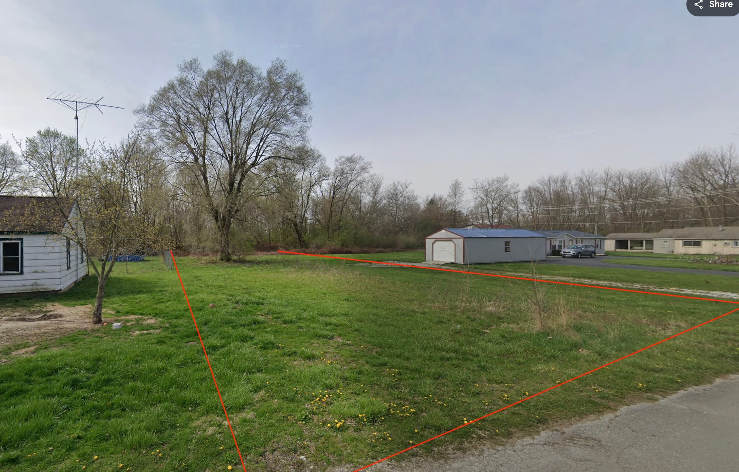 Flat Vacant lot in Marion, Indiana
