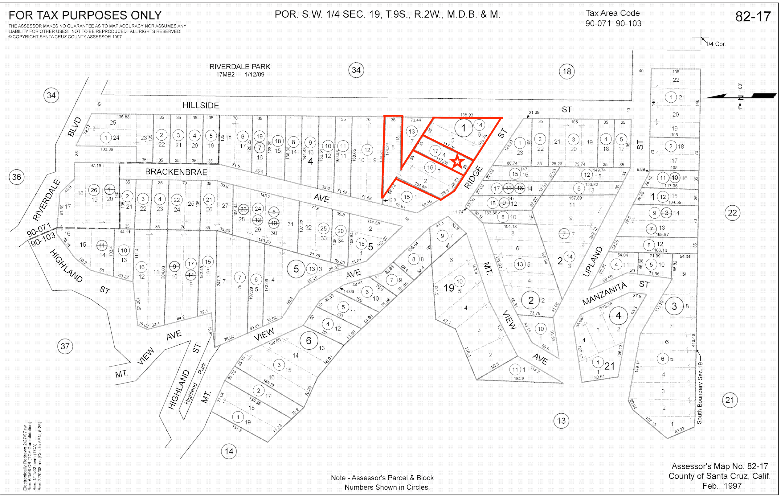 Vacant Lot In Santa Cruz County (Lot 2 of 3)