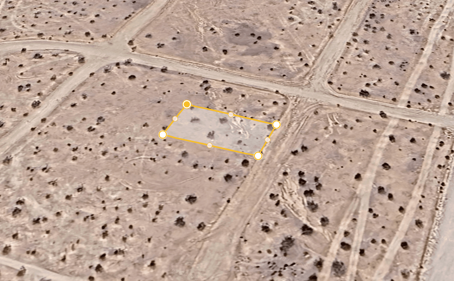 Flat Vacant Land in California city