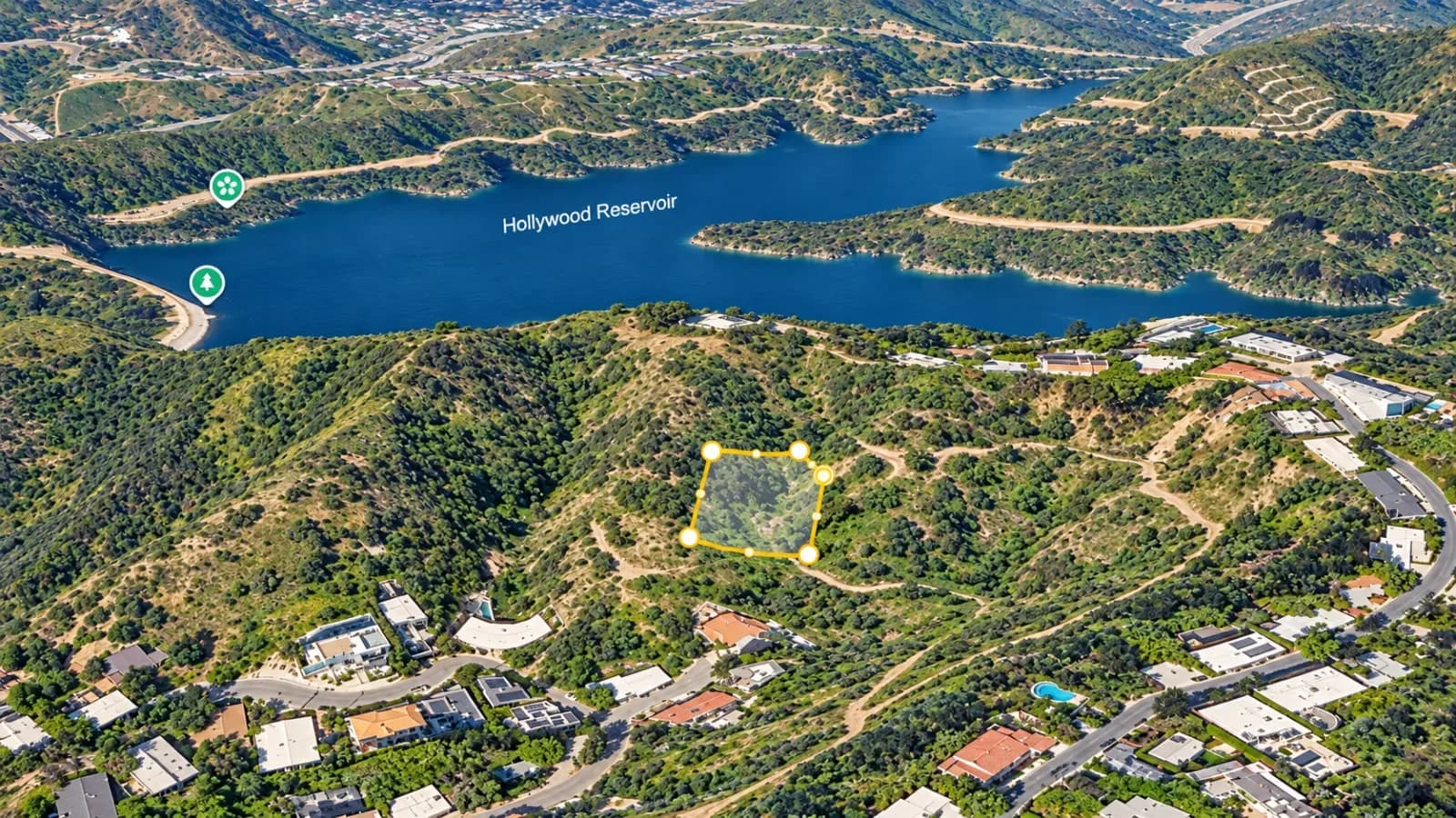 Hollywood Hills Residential Lot Near Hollywood Reservoir — photo 1
