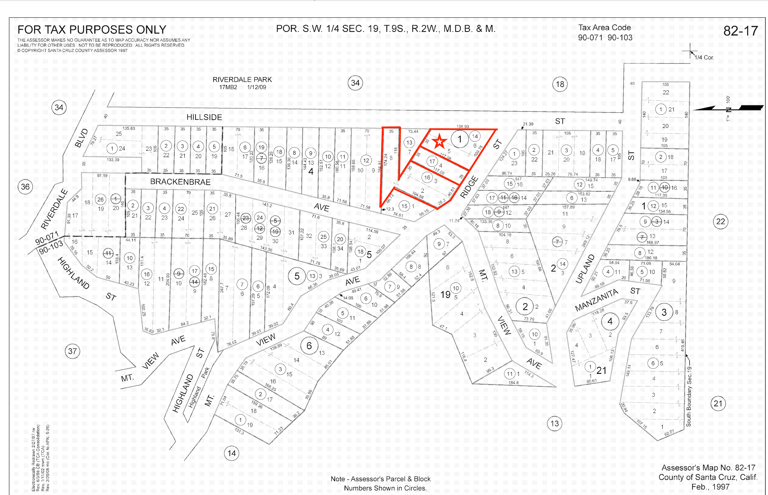 Vacant Lot In Santa Cruz County (Lot 1 of 3)