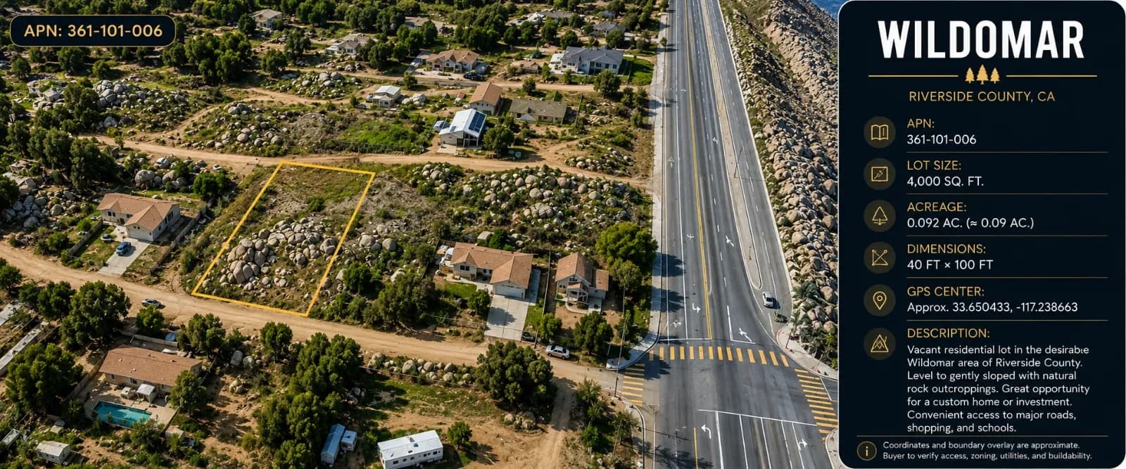 Vacant Land in Menifee, Riverside County — photo 1