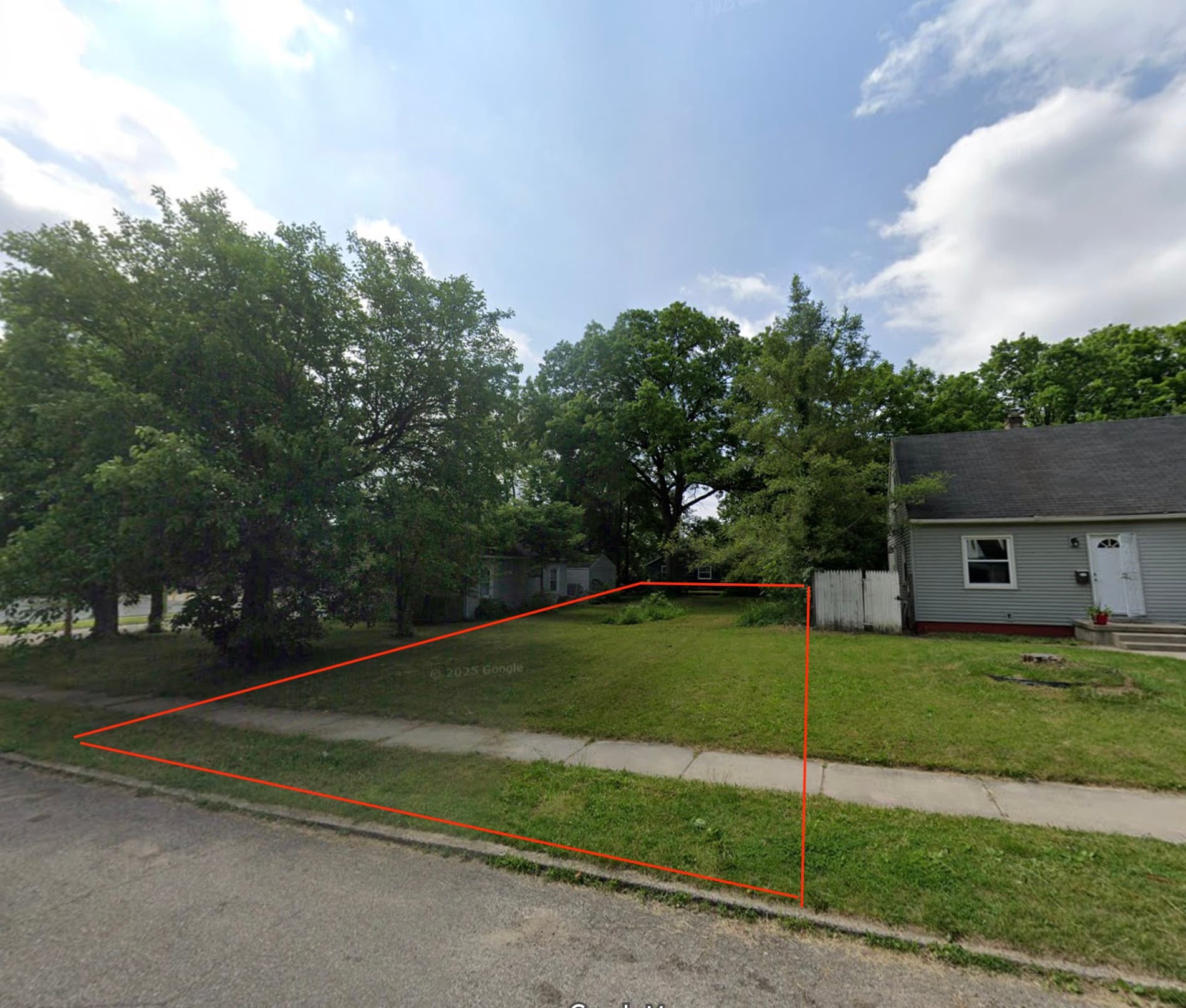 Flat Residential Lot in South Bend, Indiana